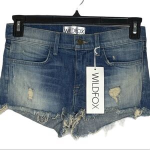 Wildfox Magic Denim Shorts Lara nwt‎